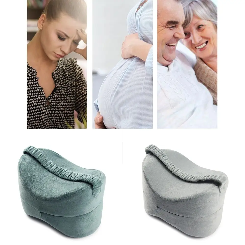 

Memory Cotton Knee Pillow Comfort Surface Slow Rebound Pregnant Pillows Relief Sciatica Hip Pain Back Support Leg Pillow Home