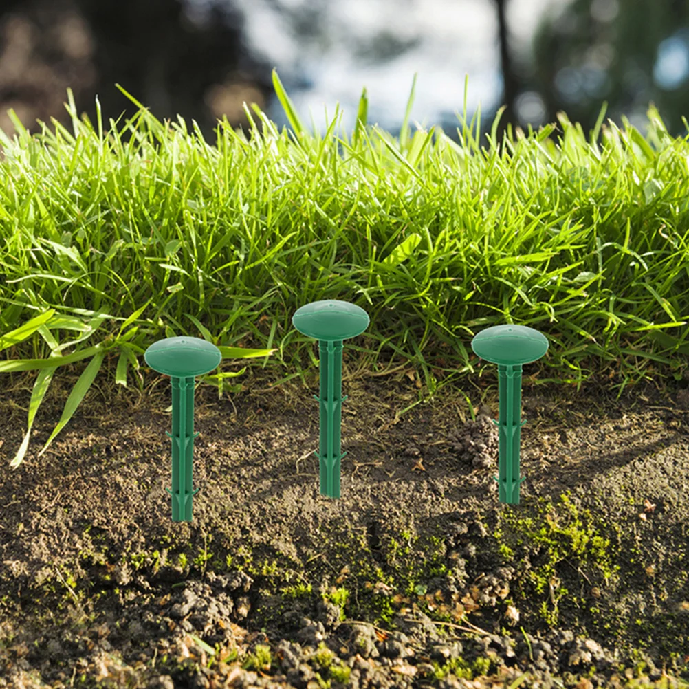 150pcs Ground Stakes Plastic Garden Spikes Landscape Pegs Tent Fixing Tools Camping Stakes Greenhouse Gardening