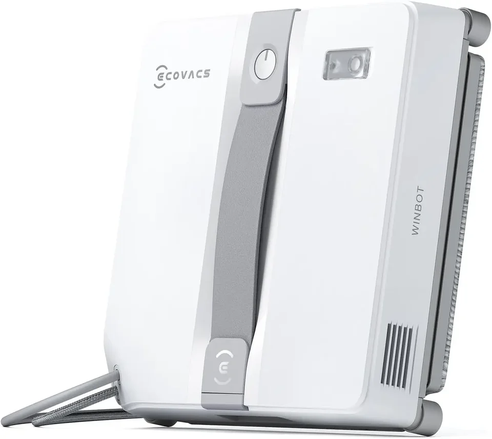 Compact Mini Window Cleaning Robot with Ultrasonic Spray