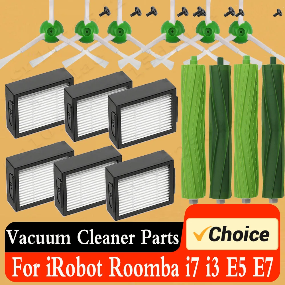 Spazzola Rotante Filtro Hepa Per Roomba I7 J7 E5 I Series Robot Irobot Roomba Accessori Aspirapolvere Di Ricambio Elettrodomestico