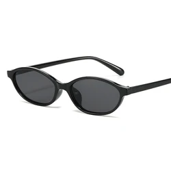 Chic Oval Women's Sunglasses - Trendy 2024 Fashion Eyewear (As shown)