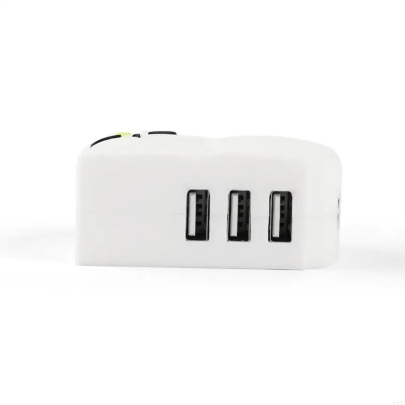 3xUSB2.0 포트를 갖춘 재미있고 실용적인 USB 허브로 노트북 및 모바일 장치 연결 증가 USB 분배기