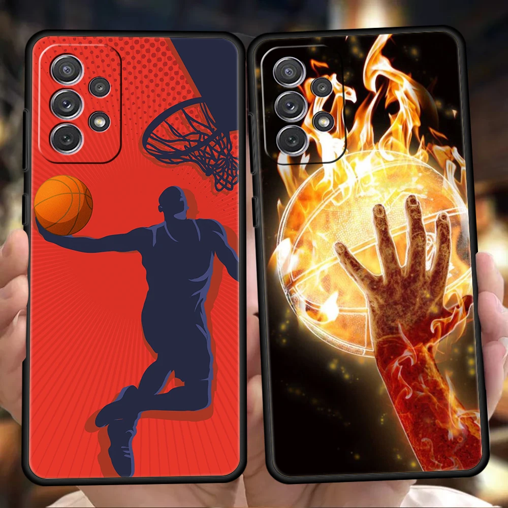 Basketball Basket Sports Soft Shell Phone Case