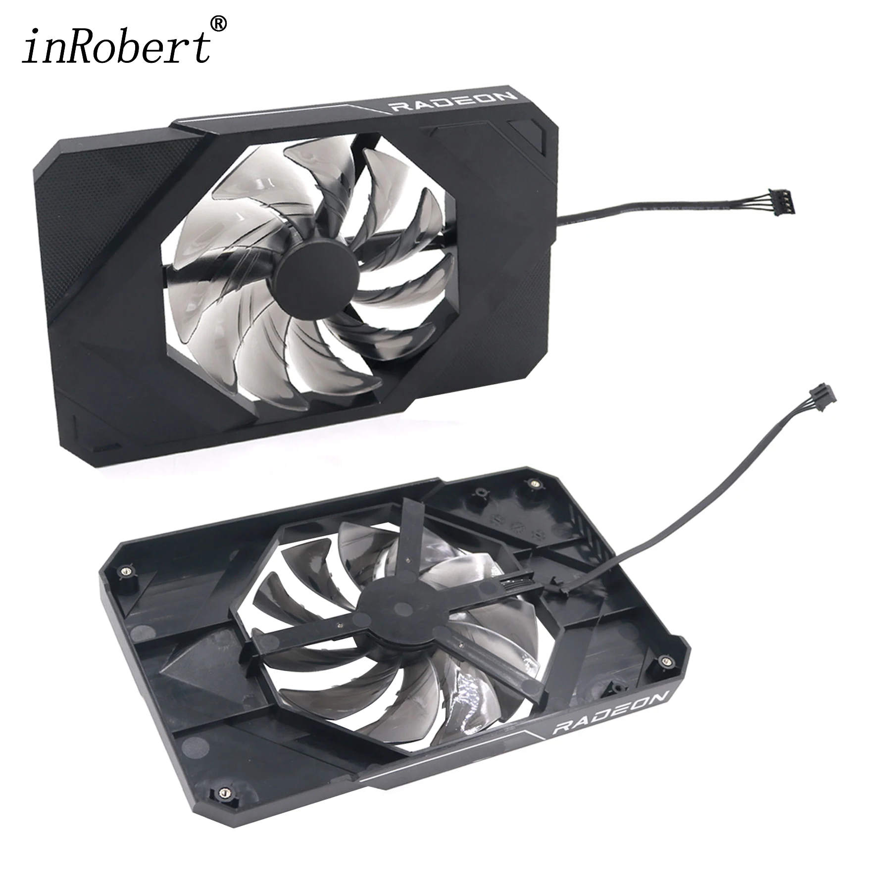 FDC10U12S9-C Cooling  fan for ASROCK RX6500XT 6600 6600XT Challenger ITX graphics card fan cooler fan with case