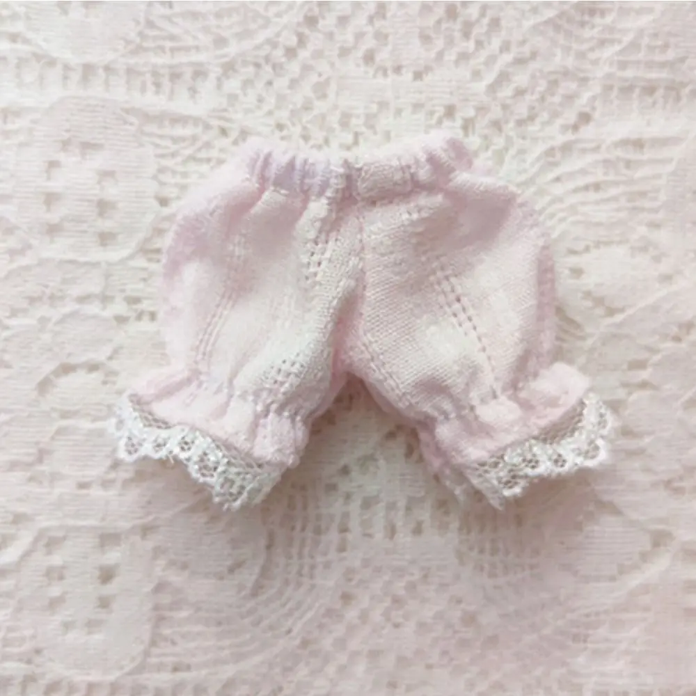 Obitsu11 Clothes Cotton Lace Shorts Cute Lantern Pants For OB11 Doll Clothes Accessories Casual Wears Trousers For 1/12 BJD Doll 4