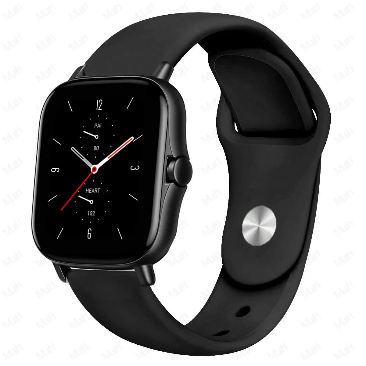 Versatile 22mm Silicone Watch Band Strap - Sporty and Comfortable