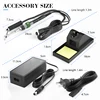 T12A Suction Tin Gun Desoldering Station Hot Air Gun Soldering Iron Suction Pen Intelligent STM 32 Soldering Station 4