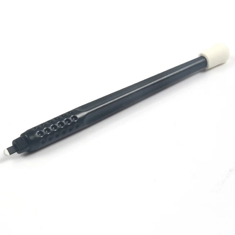 U18 black Disposable Microblading Pen with Pigment Sponge Eyebrow Manual Hand Tools for Makeup