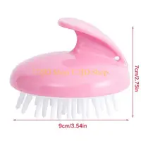 U2JD Silicone Hair Scalp Massage Shampoo Brush Shower Scalp Cleansing Brush for Head Scrubber Dandruff Brush Hair Washing Too - Image 6