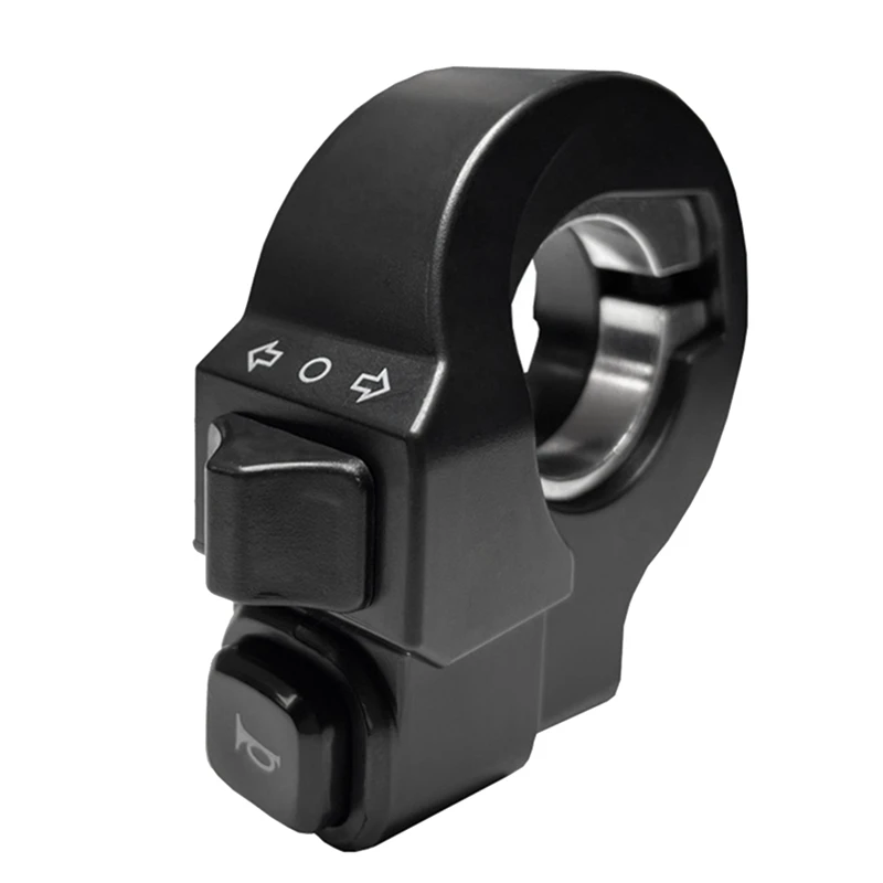 

1 Pcs Turn Signal Switch Ebike 2 In 1 Turn Signal Switch Electric Bicycle Motorcycle E-Bike Electric Scooter Parts Accessories