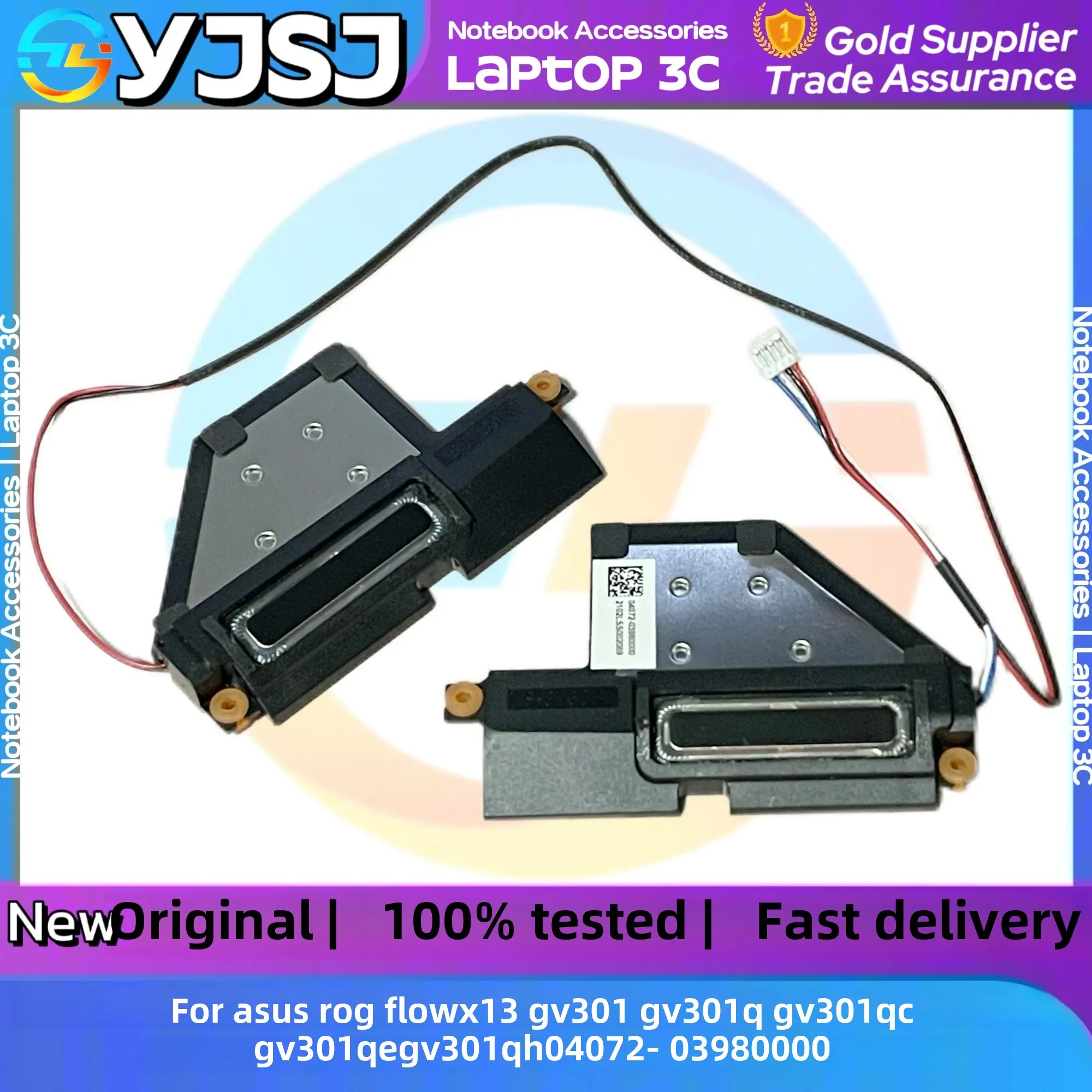 Original Laptop Speaker FOR Asus ROG Flow X13 GV301 GV301Q GV301QC GV301QE GV301QH built-in 04072-03980000