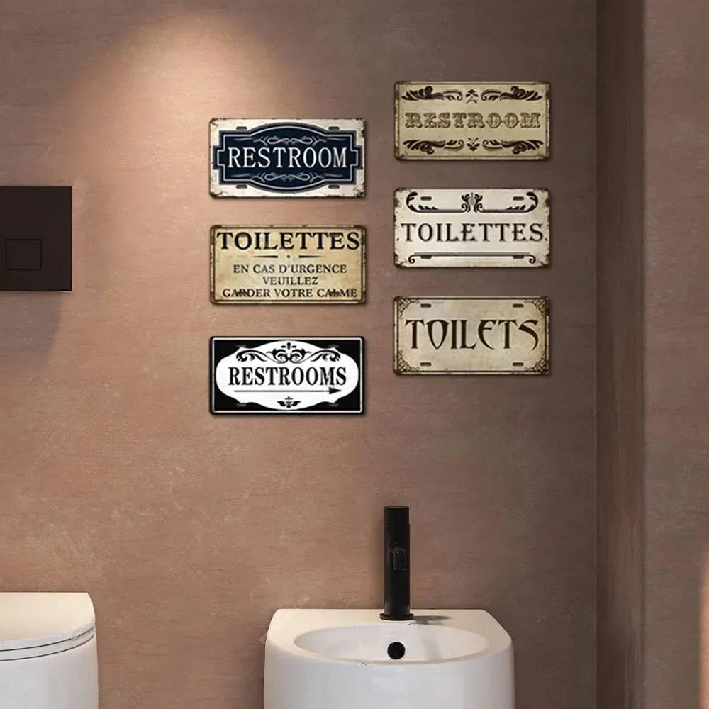 Targa In Metallo Con Orsetto Lettore "È Quello Che Faccio: Leggo Libri E So Cose" | Cartello Vintage In Alluminio 20x30 Cm Per Bagno, Casa, Bar, Regalo