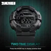 5PCS/Set SKMEI 1243 Men Multifunction 5Bar Waterproof PU Strap LED Display Watches Chrono Digital Watch reloj hombre Sport Watch 4