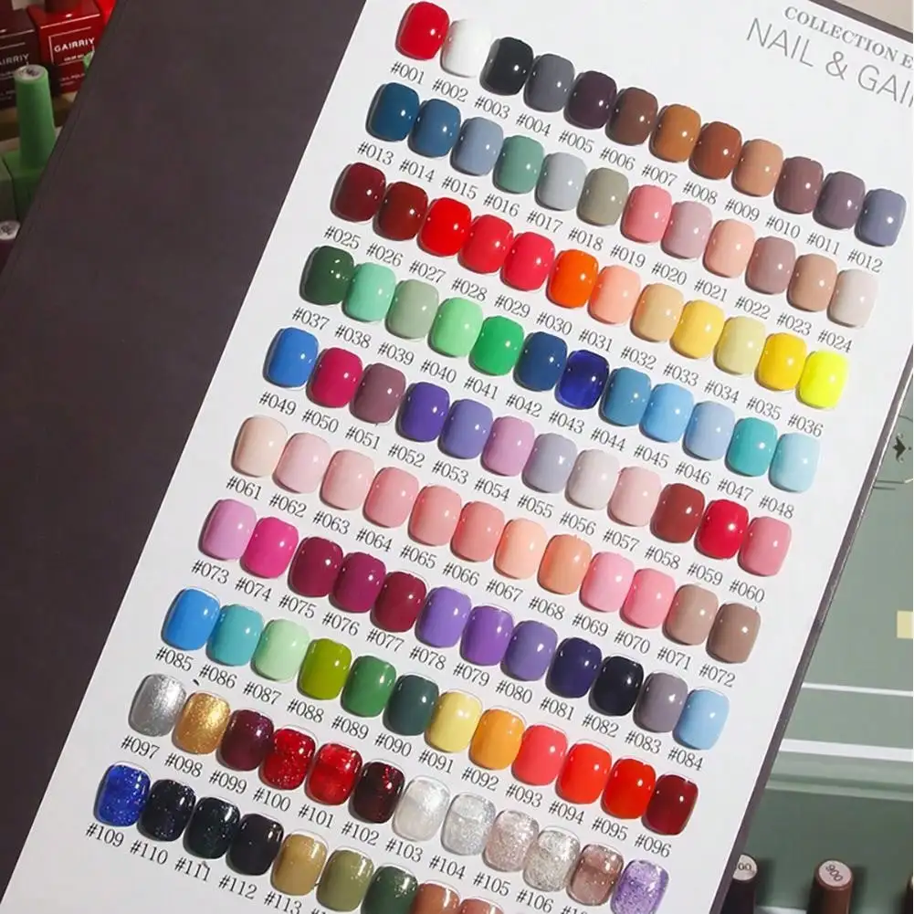 1pc 15ml Gel Nail Polish Set Brown Series Fall Shine Finish Semi