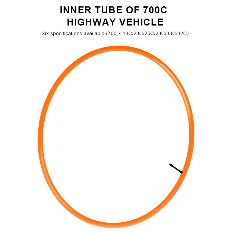 Description Picture 6 of itemRIDERACE Ultralight Bike Inner Tube 700X18 23 25 28 30 32 Road Cycling Bicycle TPU Tire 45mm 65mm 85mm Length French Valve