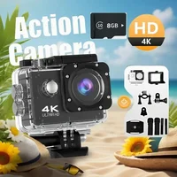 4K Action Camera 120° Wide Angle WiFi APP Control for Diving Skiing and Other Outdoor Shooting Scenarios Support - Image 2