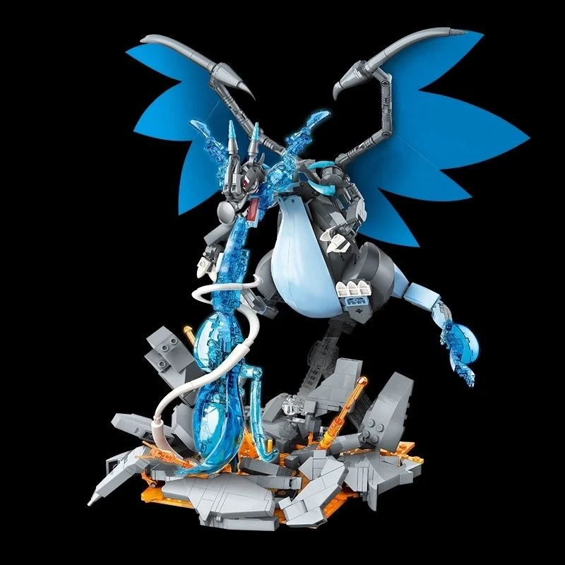 Keeppley Pokemon Battle Building Blocks Charizard Greninja