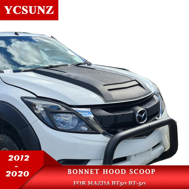 ABS Bonnet Scoop Hood Guard for Mazda Bt50 2012 2013 2014 2015 2016 2017 2018 2019 2020 - Wholesale Accessories, Bonnet Guard Black for Bt-50 2012 | Made-in-China.com | ABS BT50 ブラックエンジンフードスクープカバー マツダ BT-50 BT 50 2012 2018 2019 2020 20 | ボンネット | ZTUFGFHJ(小さな店)