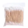 100PCS Double-Ended Disposable Cotton Swabs Manicures Wooden Hygiene Cotton Stick Ear Clean Beauty Cleaning Tampons Makeup Tool 1
