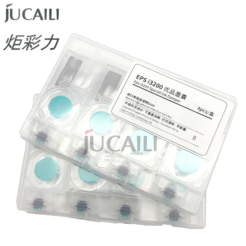 Jucaili 하이 퀄리티 에코 솔벤트 잉크 댐퍼, 미마키 jv33 롤랜드 갤럭시 프린터 잉크 필터, DX5/xp600/4720/i3200 헤드용