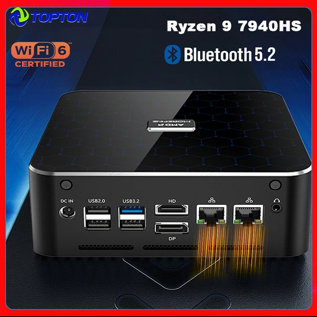 GMKtec K4 Ryzen 9 7940HS Mini Pc Windows 11 Pro DDR5 NVME PCIE4.0 SSD 32GB  1TB WIFI6 BT5.2 Desktop Gaming Computer - AliExpress