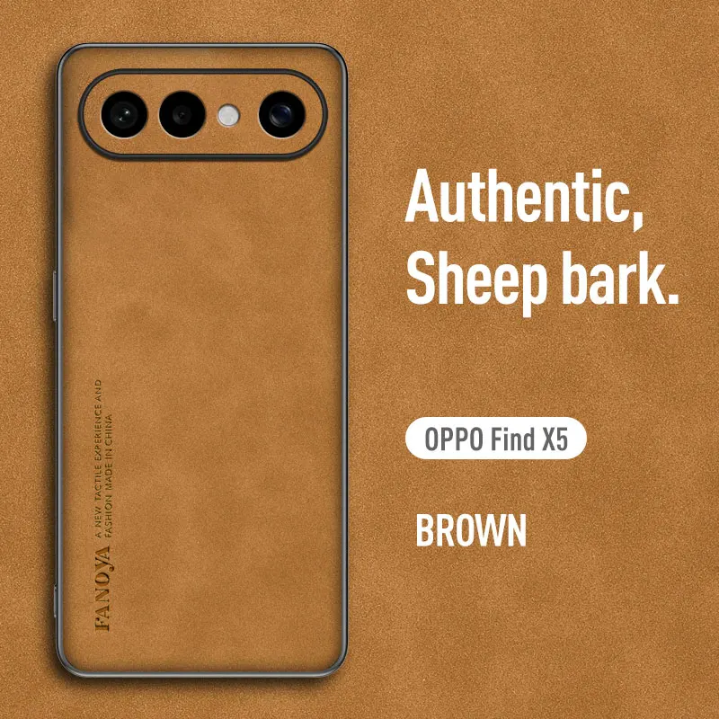 Leather Shockproof Phone Case - Skin-Friendly Protective Cover