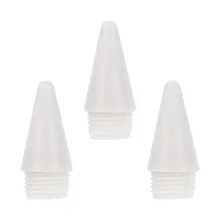 

3Pcs External Thread Electroplated Capacitive Screen Tablet Pen Replacement Nibs