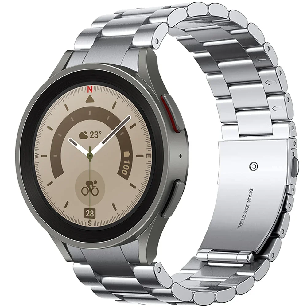 Premium Metal Strap with Curved Interface
