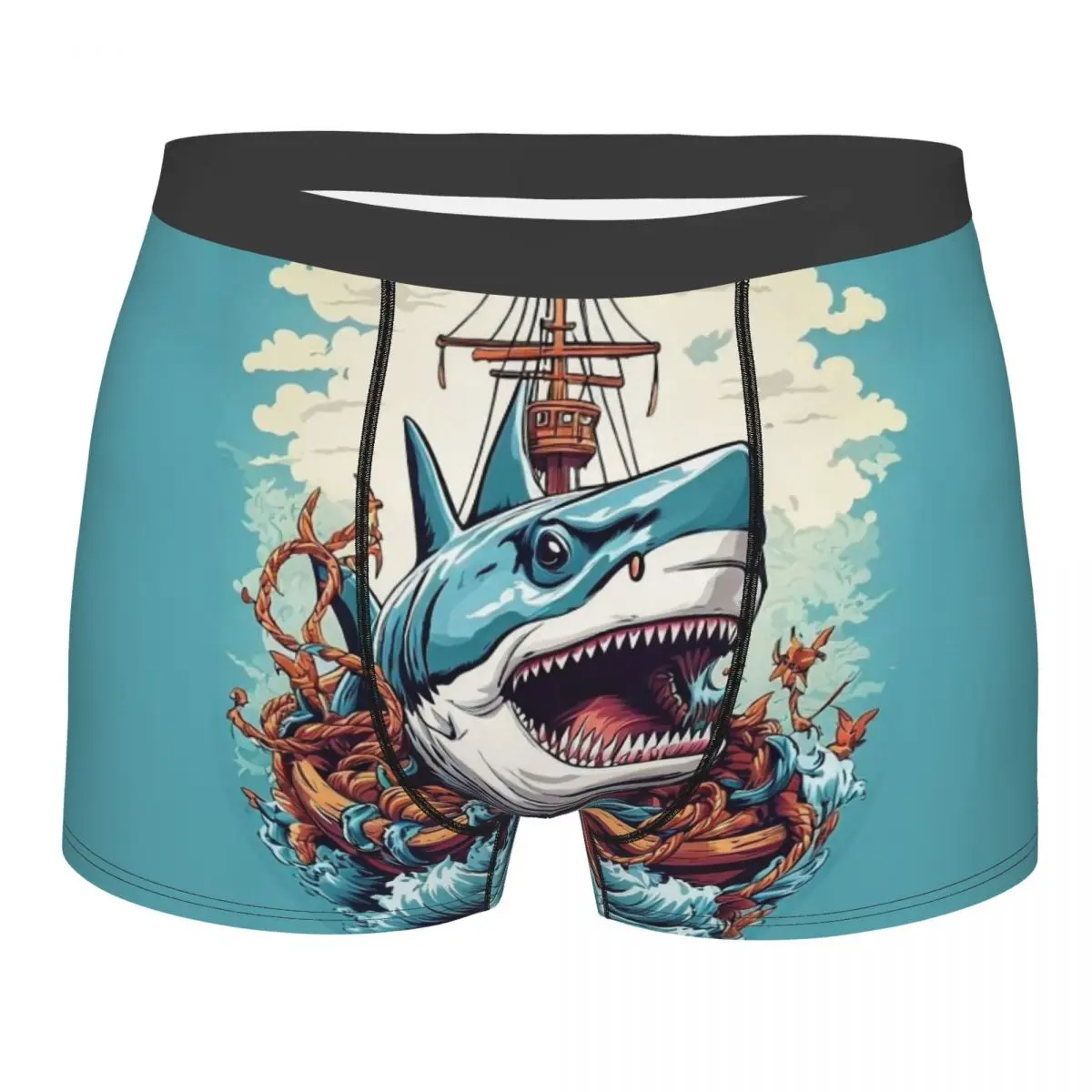 

Various Colorful Tropical Fish Man'scosy Boxer Briefs,3D printing Underwear, Highly Breathable High Quality Gift Idea
