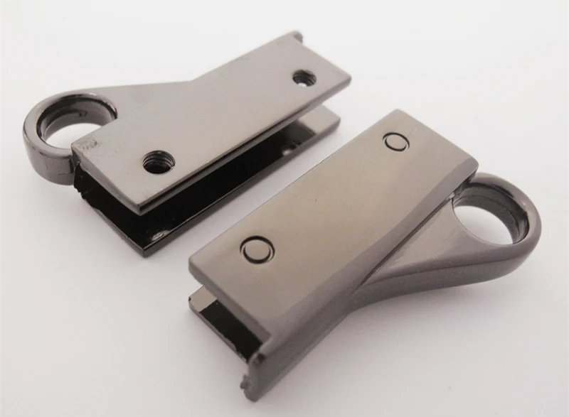 

2 пары соединителей для сумок, D-образные кольца, кожаные зажимы, зажимы для кожи, угловые зажимы для сумок