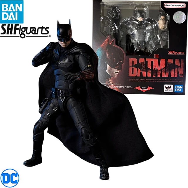 In Stock BANDAI  DC The Batman 155MM SHF Action Figures  Collection Anime 2022 Robert Pattinson The Batman Model Toy - AliExpress