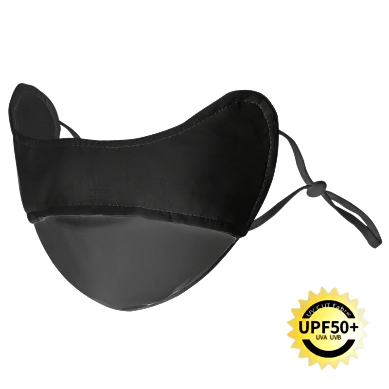 Spring And Summer New Outdoor Commuter Sunscreen Mask Simple Color Fashion Women Breathable Color Gradient Sunscreen Mask
