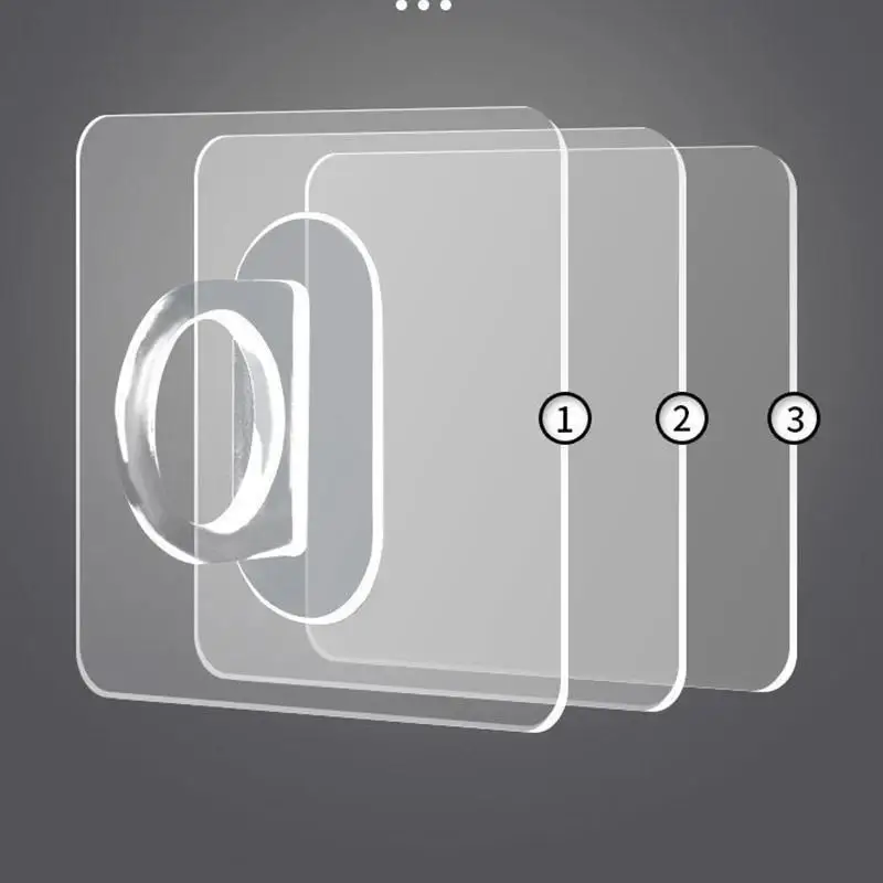 10pcs Multifunctional Wall-Mounted Round Hooks Free Punching Seamless Paste Storage Rack Kitchen Bathroom Household Ring Hange 6 10pcs Multifunctional Wall-Mounted Round Hooks Free Punching Seamless Paste Storage Rack Kitchen Bathroom Household Ring Hange 6