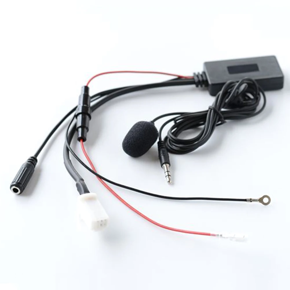 For Clarion For Jimni Bluetooth-compatible AUX Bluetooth 27CM 5-12V 5.0 Bluetooth Durable To Use Non-destructive