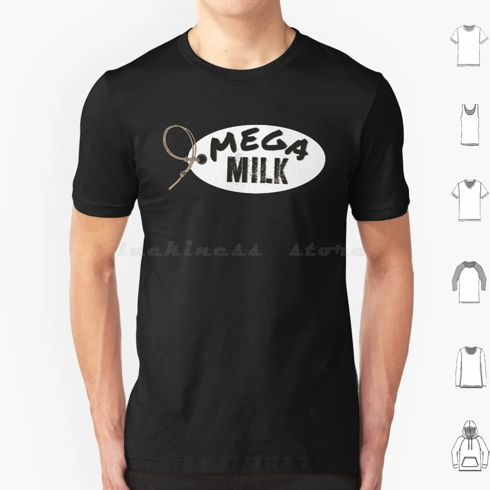 Mega Milk T Shirt Big Size 100% Cotone Destiny Destiny 2 Vex Milk Vex Milk Mega Milk Anime Anime Girl Milkers Milkies Waifu