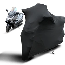 Durable Universal Indoor Motorcycle Dustproof UV Protector Cover - 2XL  211-220cm
