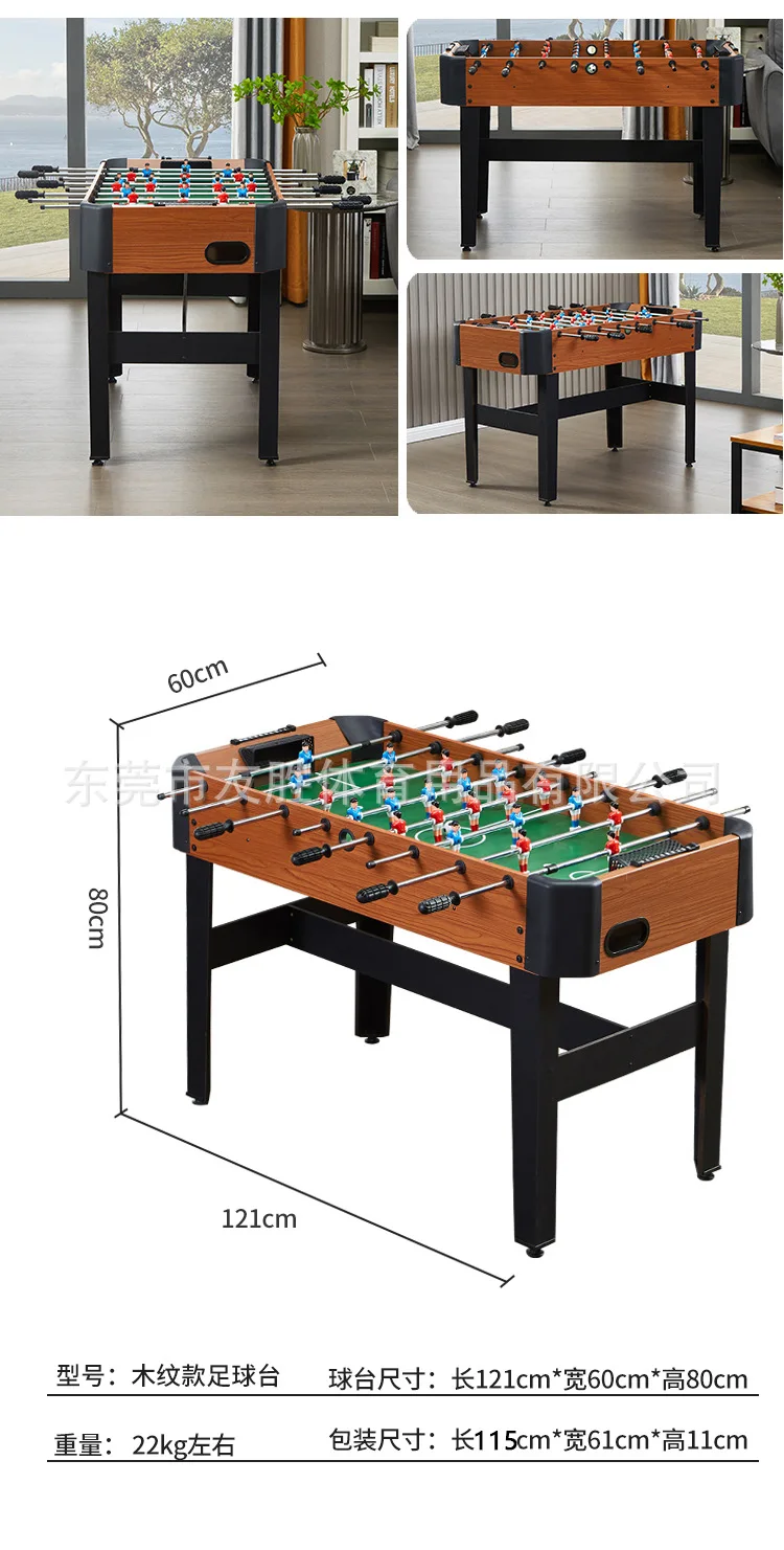 Table Soccer Table Kids Games Entertainment Hot Selling Soccer Table, Indoor Wooden Football Match