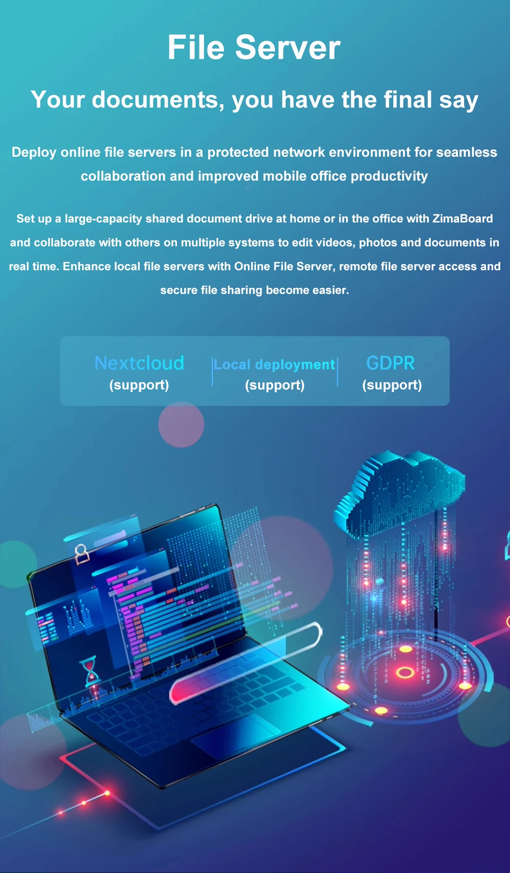 ZimaBoard A Decentralized Home Server Personal Private Cloud Disk Intel Celeron
