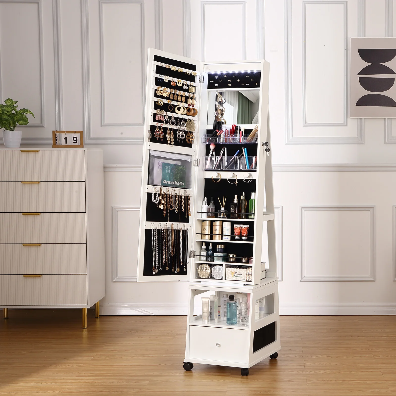 Intérieur bien compartimenté