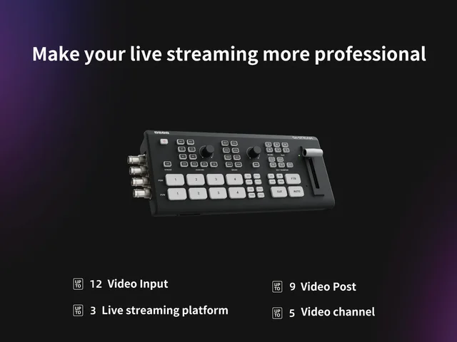OSEE GoStream Duet 4-channel SDI+HDMI Switching Multi