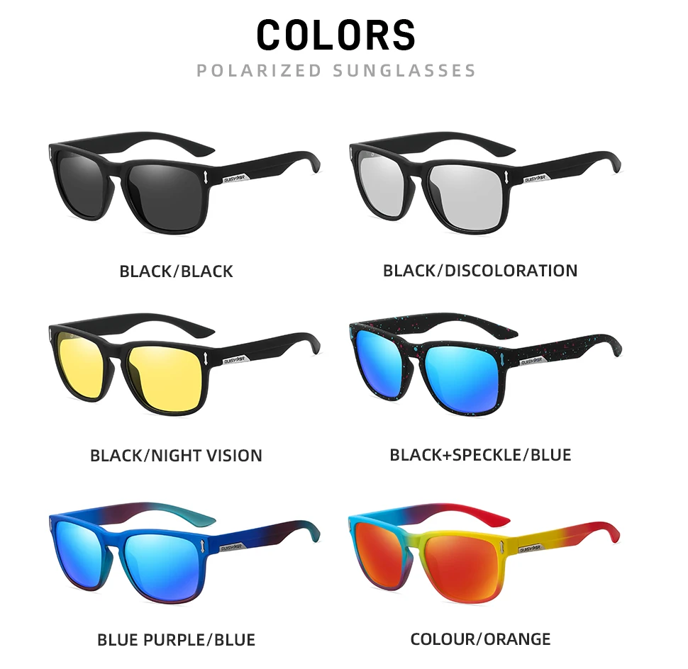 Description Picture 5 of itemBrand New Sunglasses Men Polarized Women UV400 Sun Glasses Fishing Goggles Outdoor Baseball Softball Sport Eyewear