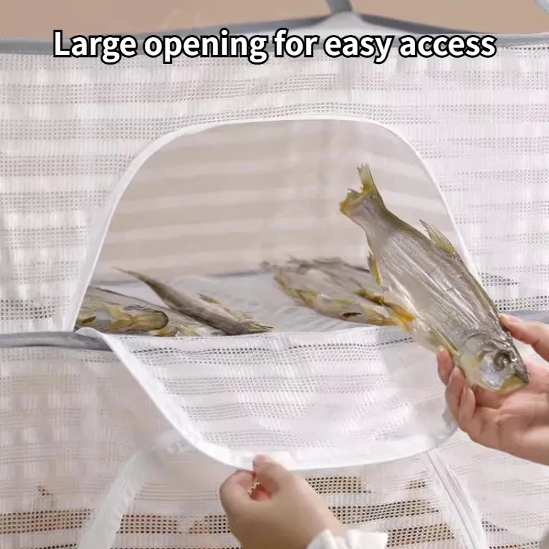Folding Drying Net for Vegetable Fruit Herbs Non-toxic Polyester