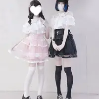 Japanese Mine Lolita Bow Shirt Subcultural Shirts Female Cute Black and White Lace Long-sleeved Short-sleeved Blouse Women - Image 5
