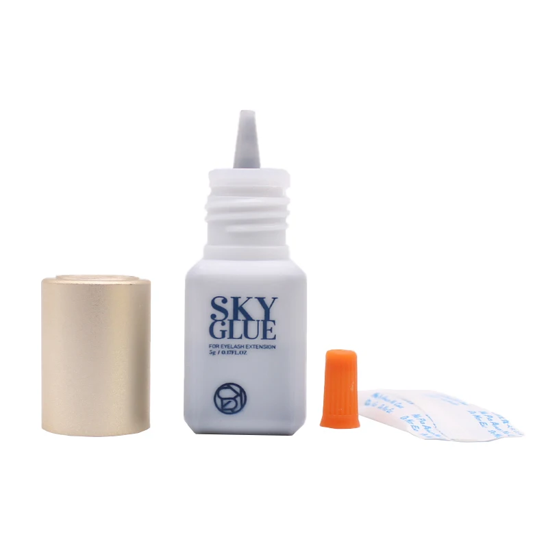 

1 Bottle SKY S Plus Gold Cap 0.5 sec Fast Dry Last 6 Weeks Time Professional Private Label Korean Makeup Beauty Shop Tools