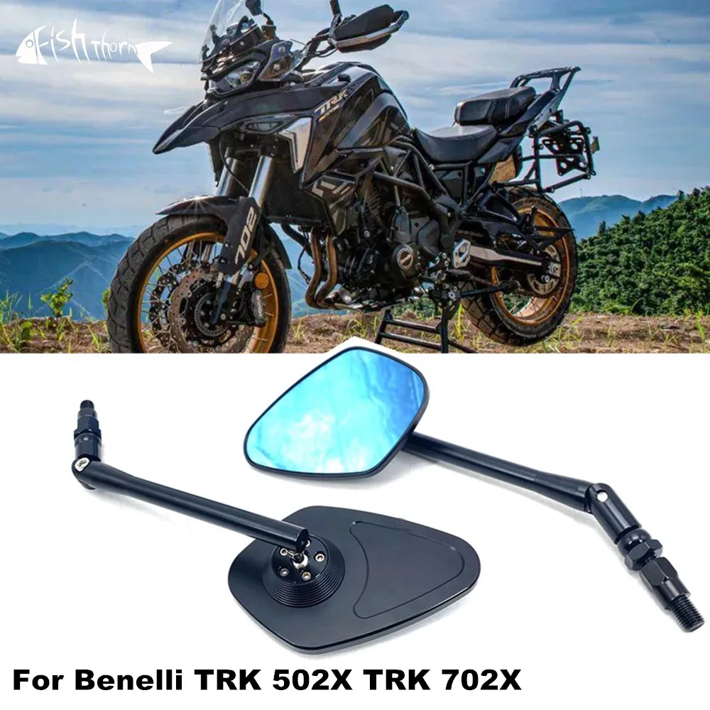 

Для мотоциклетного зеркала заднего вида Benelli TRK502X TRK702X TRK502 TRK702 TRK 502X TRK 702X, модифицированное зеркало заднего вида