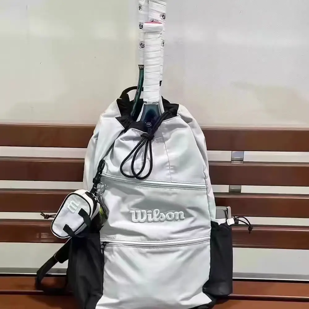Wilson Tennis Backpack New Model 2pcs Independent Shoe Compartment Insulated Large Capacity sports leisure travel Backpack 5