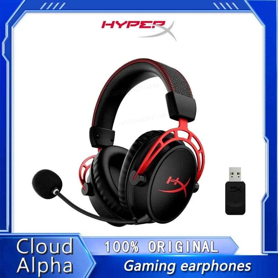 (未開封) HyperX Cloud Alpha WL ゲーミング ヘッドセット Cloud Alphaゲーミングヘッドセット