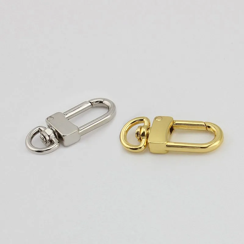 10-50pcs 9mm High quality thick hook webbing trigger snap hooks hard carabines swivel clasp lobster claws Bag Parts Accessories