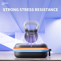 Чехол для переноски модели Nintendo Switch 2, портативный жесткий чехол для переноски, дорожная игровая сумка для Nintendo Switch 2, сине-оранжевый — изображение 5