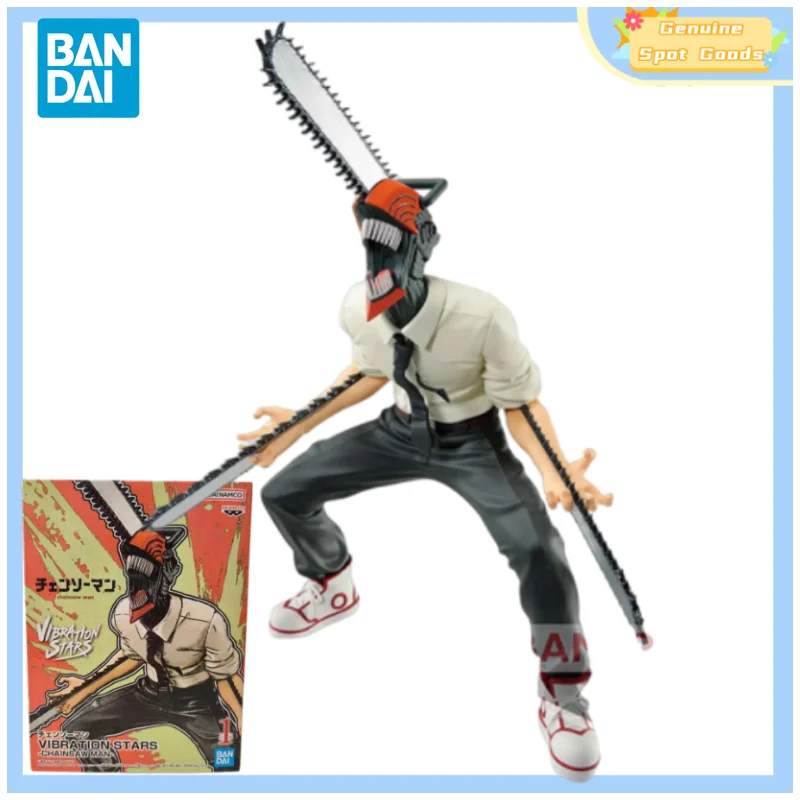 

Bandai Genuine Chainsaw Man Anime Figure VIBRATION STARS VS Denji Action Figure Toys Original Brand New Collectible Model Gift
